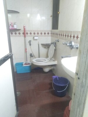 Bathroom in 1 BHK Apartment at Silver Square CHS Ltd, Santacruz East – for Rent