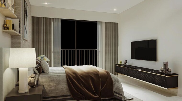 Bedroom, dynamix-luma 3 Bedroom 1122 Sq.Ft. Apartment In Andheri East Mumbai 10475292