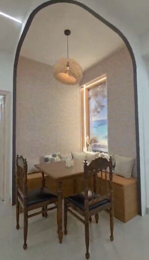 Dining area in 3 BHK Apartment at Preet Colony – for Sale