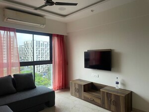 Living Room in 2 BHK Apartment at Sayba Sapphire, Kurla West – for Rent