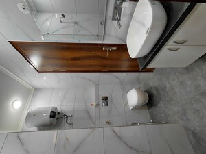 Bathroom in 3 BHK Builder Floor at Amolik Aster Woods, Sector 98 – for Sale