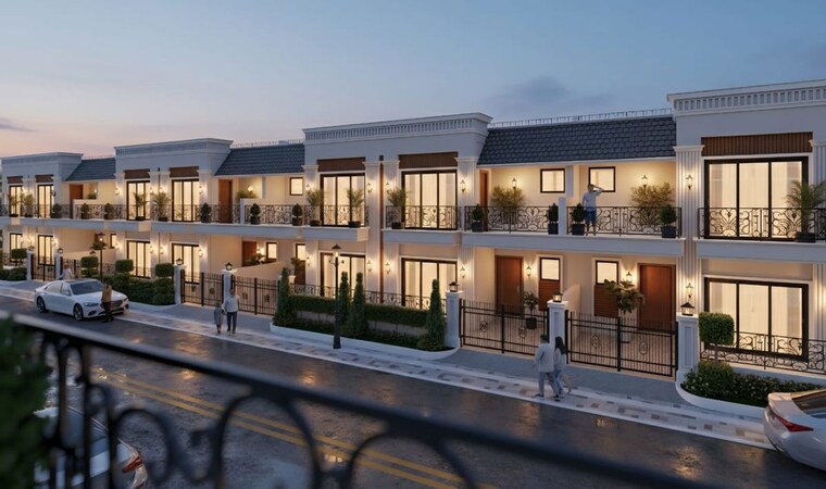 Exterior View, dera bassi 3 Bedroom 1800 Sq.Ft. Villa In Dera Bassi Mohali 10475293