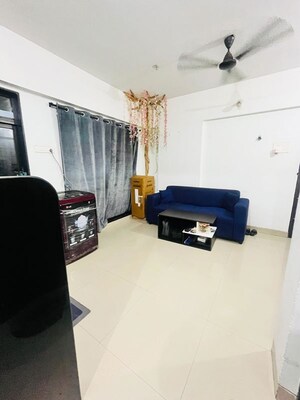 Living Room in 1 BHK Apartment at Hiranandani Solitaire Studio Apartment, Ghodbunder Road – for Rent
