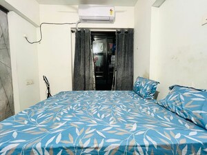 Bedroom in 1 BHK Apartment at Hiranandani Solitaire Studio Apartment, Ghodbunder Road – for Rent