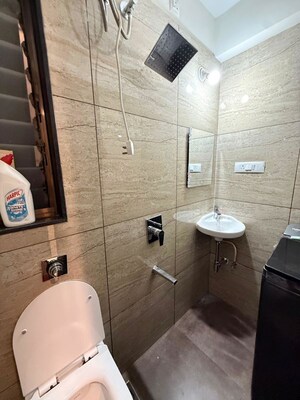 Bathroom in 2 BHK Apartment at Alliance Abhimanyu, Malad West – for Sale