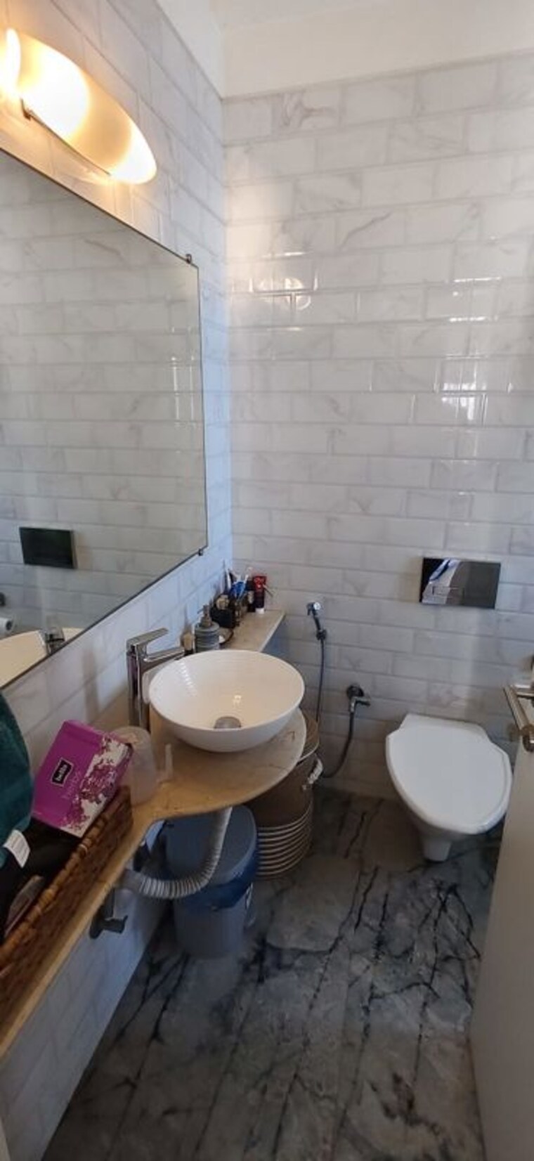 Bathroom, crescent-grande 2 Bedroom 800 Sq.Ft. Apartment In Andheri East Mumbai 10475425