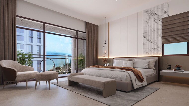 Bedroom, harsh-crown 5 Bedroom 1925 Sq.Ft. Apartment In Dadar West Mumbai 10475404