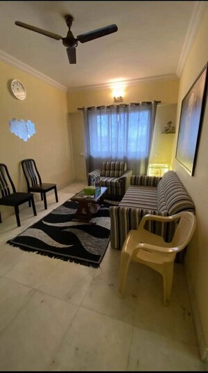 Living Room in 2 BHK Apartment at Mantri Park, Goregaon East – for Rent