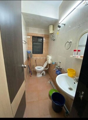 Bathroom in 2 BHK Apartment at Mantri Park, Goregaon East – for Rent