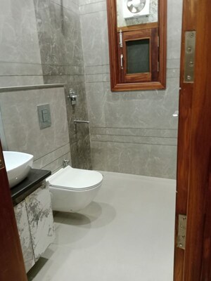 Bathroom in 3.5 BHK Builder Floor at Huda – for Rent