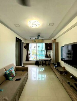 Living Room in 1 BHK Apartment at Sai Sadan Mulund, Mulund West – for Rent