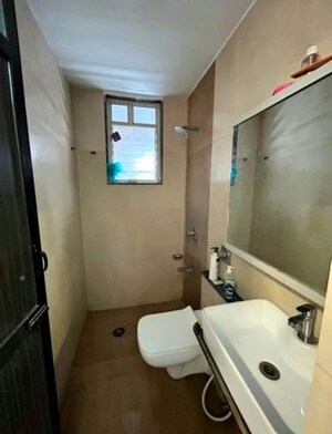 Bathroom in 1 BHK Apartment at Sai Sadan Mulund, Mulund West – for Rent