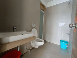 Bathroom in 3 BHK Apartment at Akshar Alvario, Seawoods – for Sale