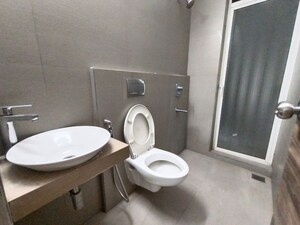 Bathroom in 3 BHK Apartment at Akshar Alvario, Seawoods – for Sale