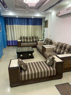 Living Room in 3 BHK Apartment at Maya Garden City, Lohgarh – for Rent