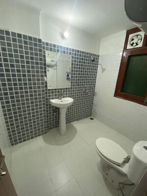 Bathroom in 3 BHK Apartment at Maya Garden City, Lohgarh – for Rent