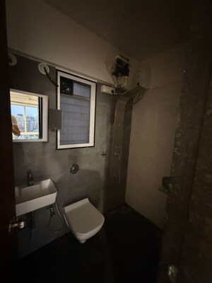 Bathroom in 1 BHK Apartment at Sandesh Nagar – for Rent
