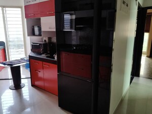 Kitchen in 3.5 BHK Apartment at Arihant Sparsh, Vashi Sector 26 – for Rent