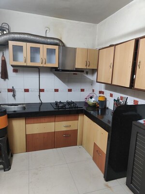 Kitchen in 2 BHK Apartment at Sonigara Kesar, Wakad – for Rent