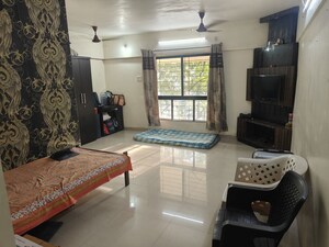 Living Room in 2 BHK Apartment at Sonigara Kesar, Wakad – for Rent