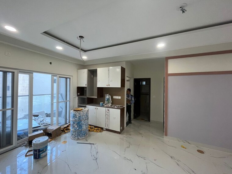 Living Room, bollineni-bion 3 Bedroom 1950 Sq.Ft. Apartment In Kothaguda Hyderabad 10475668