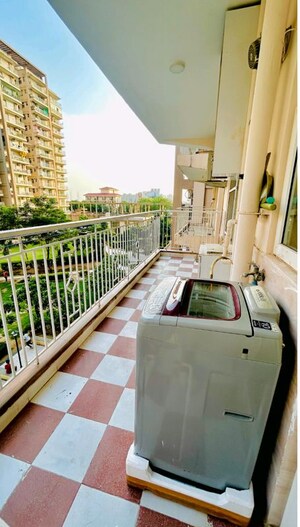 Balcony in 2 BHK Apartment at Shree Vardhman Green Court, Sector 90 – for Rent