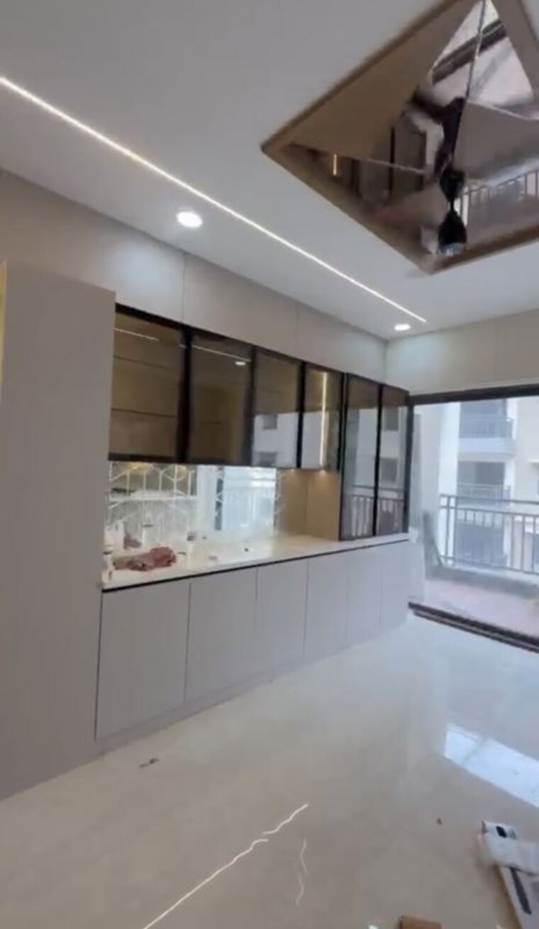 Kitchen, srr-sriram-river-view 3 Bedroom 1885 Sq.Ft. Apartment In Narsingi Hyderabad 10475714