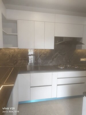 Kitchen in 3 BHK Apartment at Mahindra Luminare, Sector 59 – for Rent