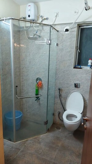 Bathroom in 2 BHK Apartment at VTP Solitaire, Baner – for Rent