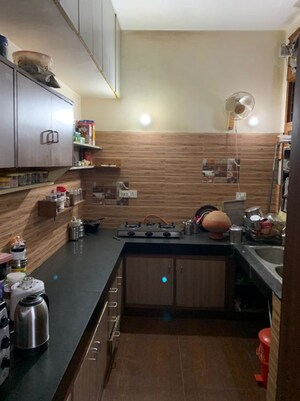 Kitchen in 2 BHK Builder Floor at Jawahar Nagar – for Rent