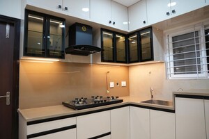 Kitchen in 3 BHK Apartment at Lansum El Dorado, Narsingi – for Rent