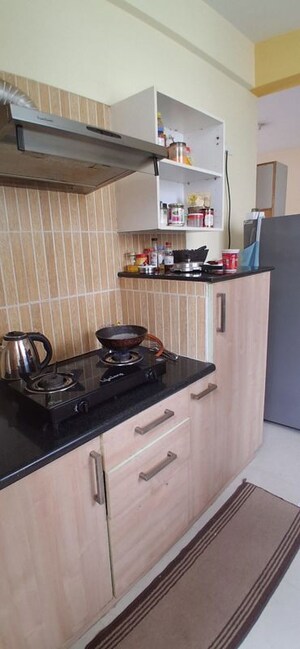 Kitchen in 2 BHK Builder Floor at Judicial Layout – for Rent