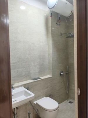 Bathroom in 2 BHK Apartment at Ruparel Ariana, Parel – for Rent