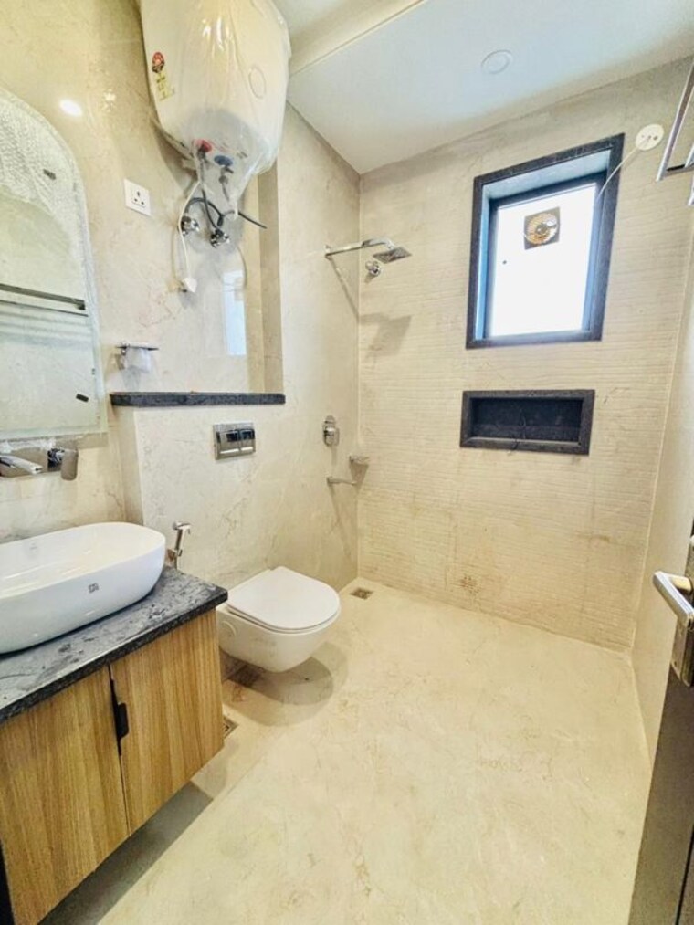 Bathroom, sushant lok i 1 Bedroom 875 Sq.Ft. Builder Floor In Sushant Lok I Gurgaon 10475853