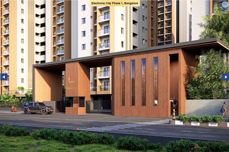 Exterior View, habulus-oasis-grove 2 Bedroom 900 Sq.Ft. Apartment In Bommasandra Bangalore 10475826