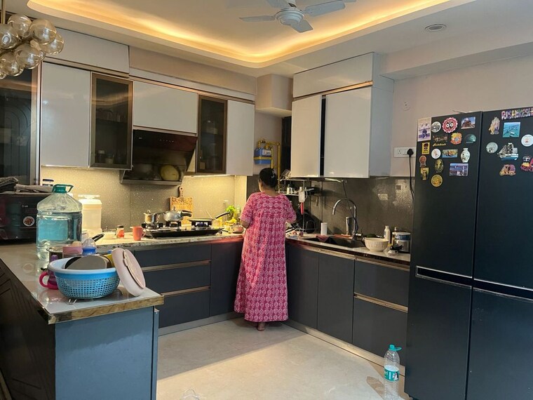 Kitchen, satbari 3 Bedroom 1250 Sq.Ft. Builder Floor In Satbari Delhi 10475968