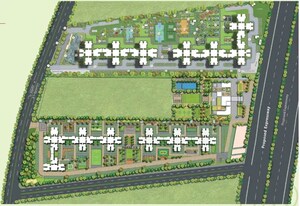 Master Plan in 3 BHK Apartment at Godrej Ananda, Bagaluru – for Sale