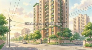  Apartment – Exterior View View at Sector 41 - for Sale