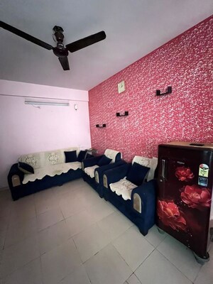 Living Room in 3 BHK Apartment at Auric City Homes, Sector 82 – for Rent