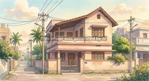  Independent House – Exterior View View at Padma Nagar - for Sale