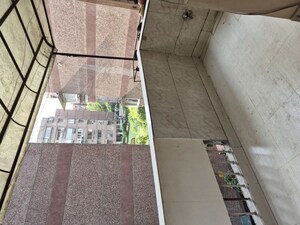 Balcony in 3.5 BHK Apartment at Mayur Vihar – for Rent