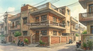  Apartment – Exterior View View at Uttam Nagar - for Sale