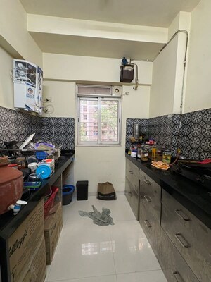 Kitchen in 1 BHK Apartment at Lodha Amara, Kolshet Road – for Rent