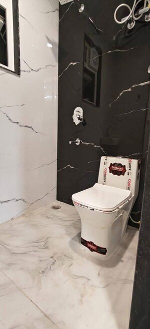 Bathroom in 1 RK Builder Floor at Bharat Residency Gurgaon, Sector 15 – for Rent