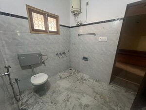 Bathroom in 1 RK Builder Floor at Rajender Nagar – for Rent