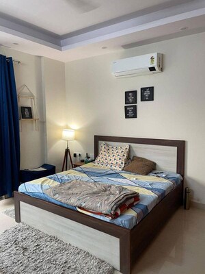 Bedroom in 1 BHK Builder Floor at Vihaan Heritage, Sector 1 Greater Noida – for Rent