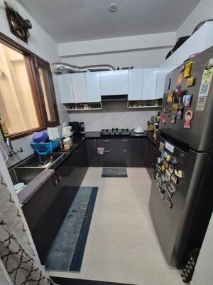 Kitchen in 1 BHK Builder Floor at Vihaan Heritage, Sector 1 Greater Noida – for Rent