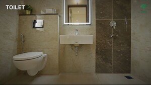 Bathroom in 3 BHK Apartment at Bren Park City, Hulimangala – for Sale