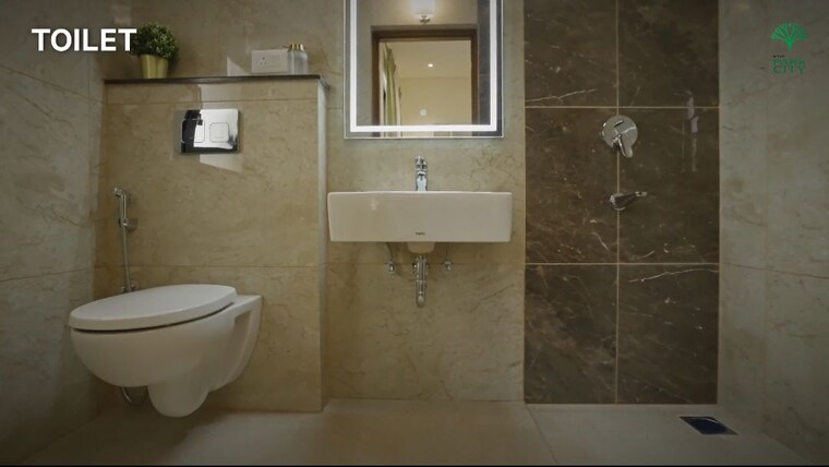 Bathroom, bren-park-city 3 Bedroom 1666 Sq.Ft. Apartment In Hulimangala Bangalore 10476193