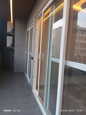 Balcony in 3 BHK Builder Floor at Sushant Lok Iii – for Rent
